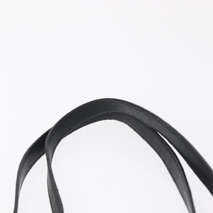Gucci GUCCI Tote Bag Leather Black Gold 002 1099 Authentic 166099