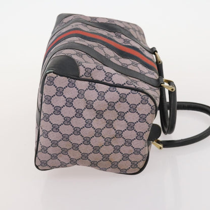 Gucci GUCCI GG Supreme GG Crystal Hand Bag PVC 3 Set Beige Authentic 174861