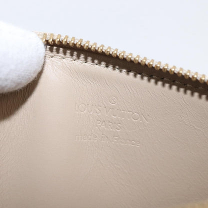 Louis Vuitton LOUIS VUITTON Monogram Vernis Lexington Accessory Pouch Beige M91010 Authentic 165721 Bag