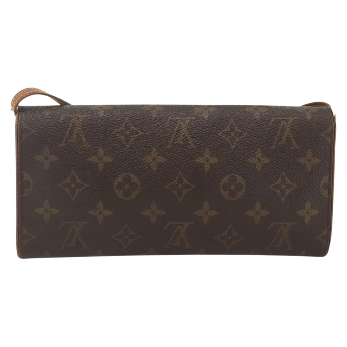 Louis Vuitton LOUIS VUITTON Monogram Pochette Twin GM Shoulder Bag M51852 LV Authentic ka3039