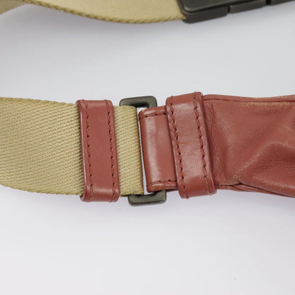 BOTTEGAVENETA BOTTEGAVENETA BOTTEGA VENETA Waist bag Leather Pink Authentic am7105