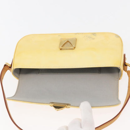 Louis Vuitton LOUIS VUITTON Monogram Vernis Malibu Street Bag Perle M91507 LV Authentic BAZ639