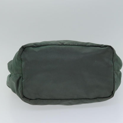 Prada PRADA Hand Bag Nylon 2way Khaki Authentic 77763