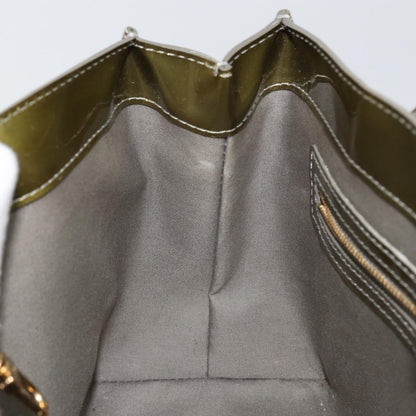 Louis Vuitton LOUIS VUITTON Monogram Vernis Wilshire PM Bag Gris Art Deco M91627 Authentic 146474