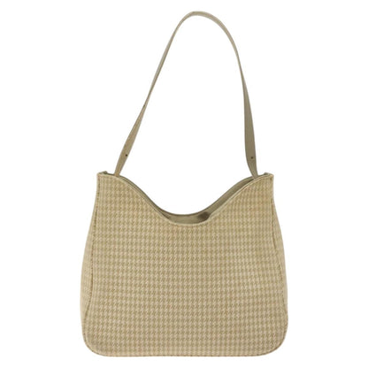 Givenchy GIVENCHY Staggered Pattern Shoulder Bag Canvas Beige Authentic 130221