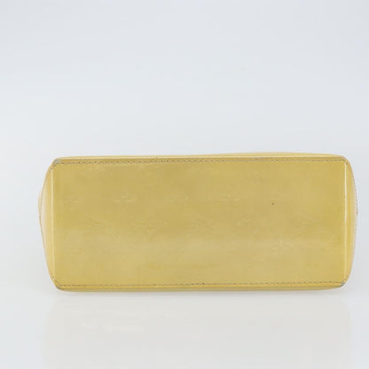 Louis Vuitton LOUIS VUITTON Monogram Vernis Reade PM Hand Bag Beige M91334 LV Authentic ep10940