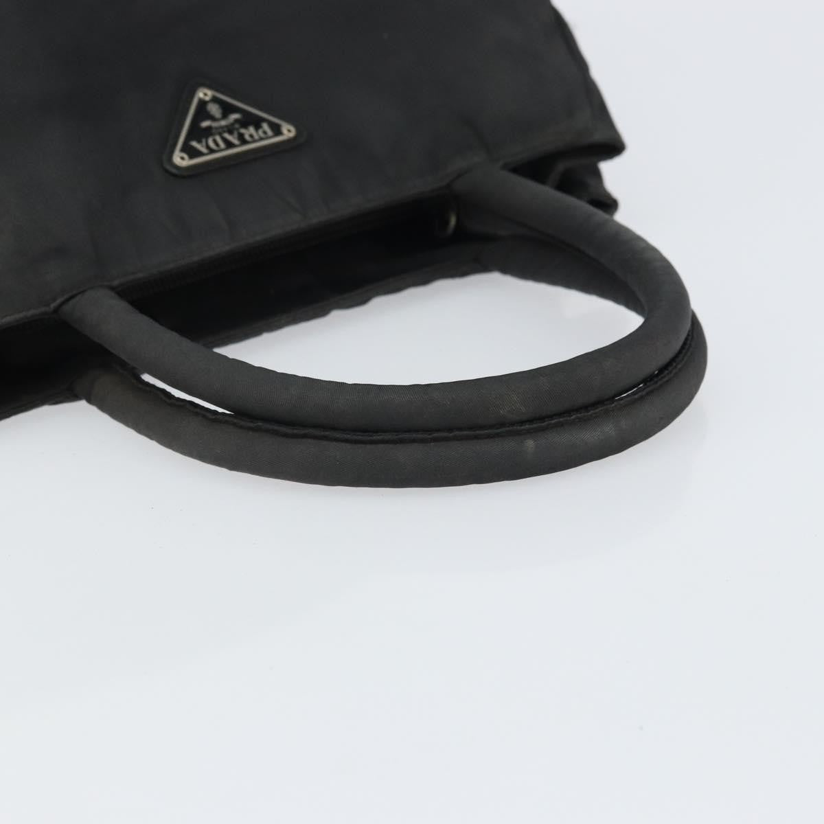 Prada PRADA Hand Bag Nylon Black Authentic 161789