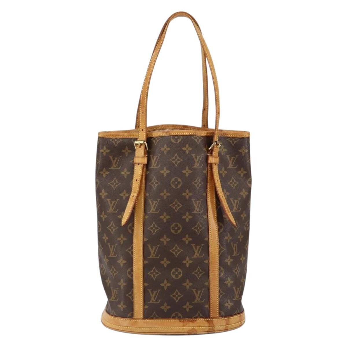 Louis Vuitton LOUIS VUITTON Monogram Bucket GM Shoulder Bag M42236 LV Authentic gh1032