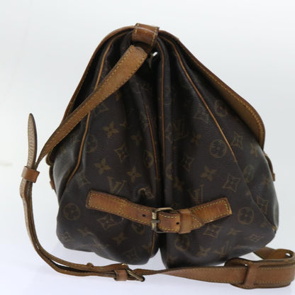 Louis Vuitton LOUIS VUITTON Monogram Saumur 35 Shoulder Bag M42254 LV Authentic th3916