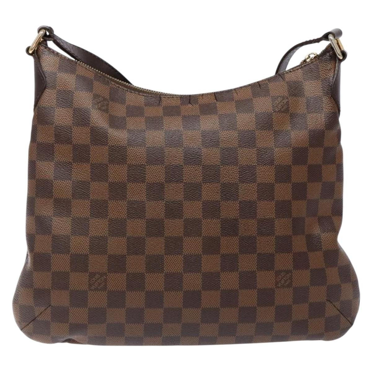 Louis Vuitton LOUIS VUITTON Damier Ebene Bloomsbury PM Shoulder Bag N42251 LV Authentic 135600