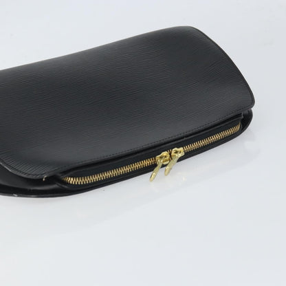 Louis Vuitton LOUIS VUITTON Epi Dauphine GM Cosmetic Pouch Black M48432 LV Authentic 168282 Bag