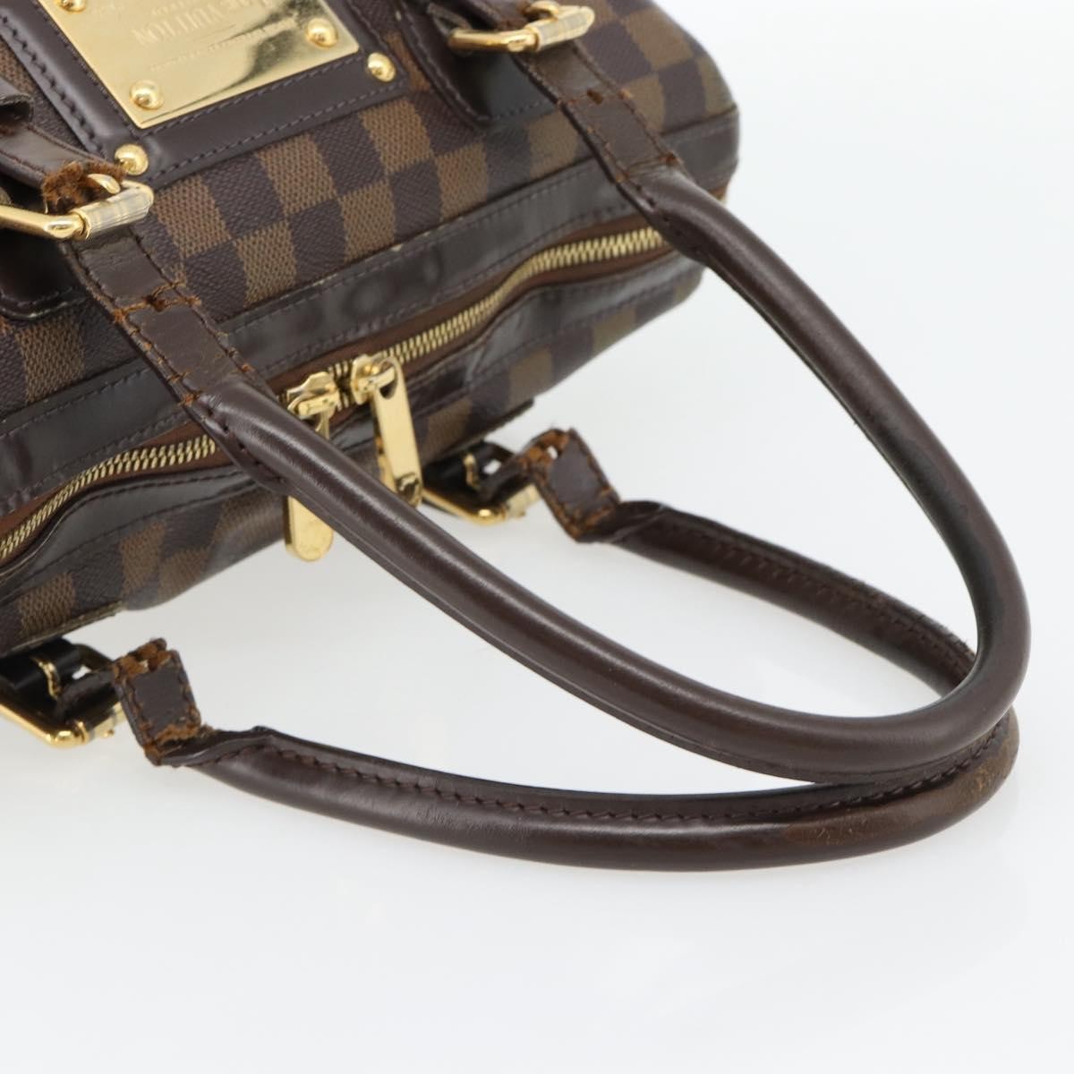 Louis Vuitton LOUIS VUITTON Damier Ebene Berkeley Hand Bag N52000 LV Authentic 180651
