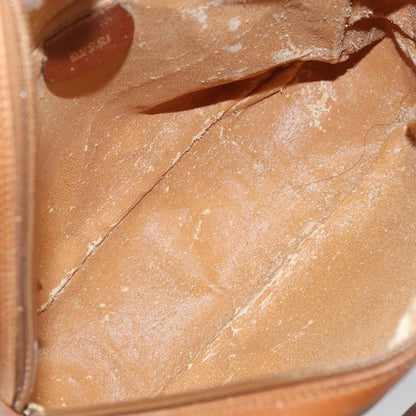 Gucci GUCCI Hand Bag Leather Brown Gold Authentic ep13246