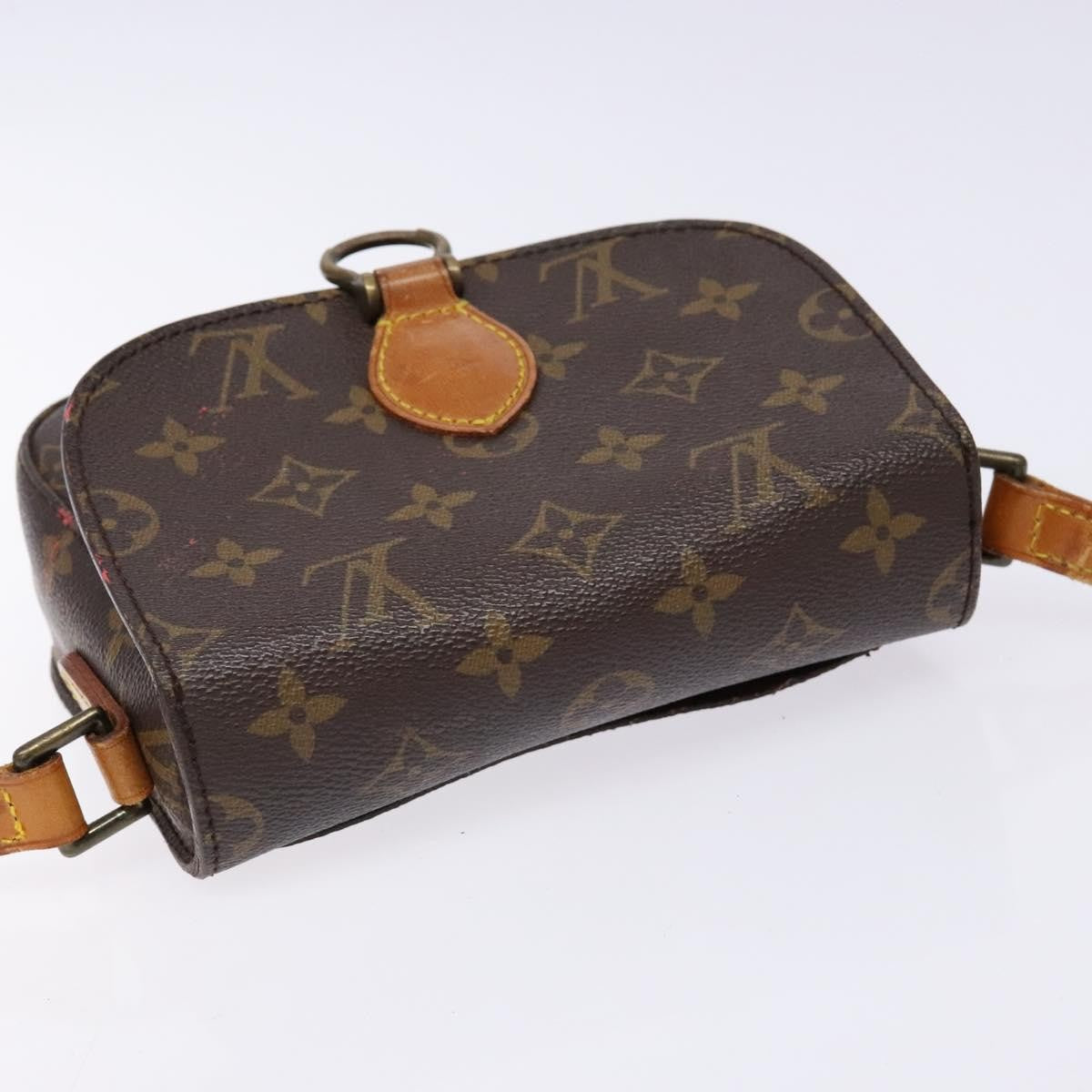 Louis Vuitton LOUIS VUITTON Monogram Saint Cloud PM Shoulder Bag M51244 LV Authentic ep10227