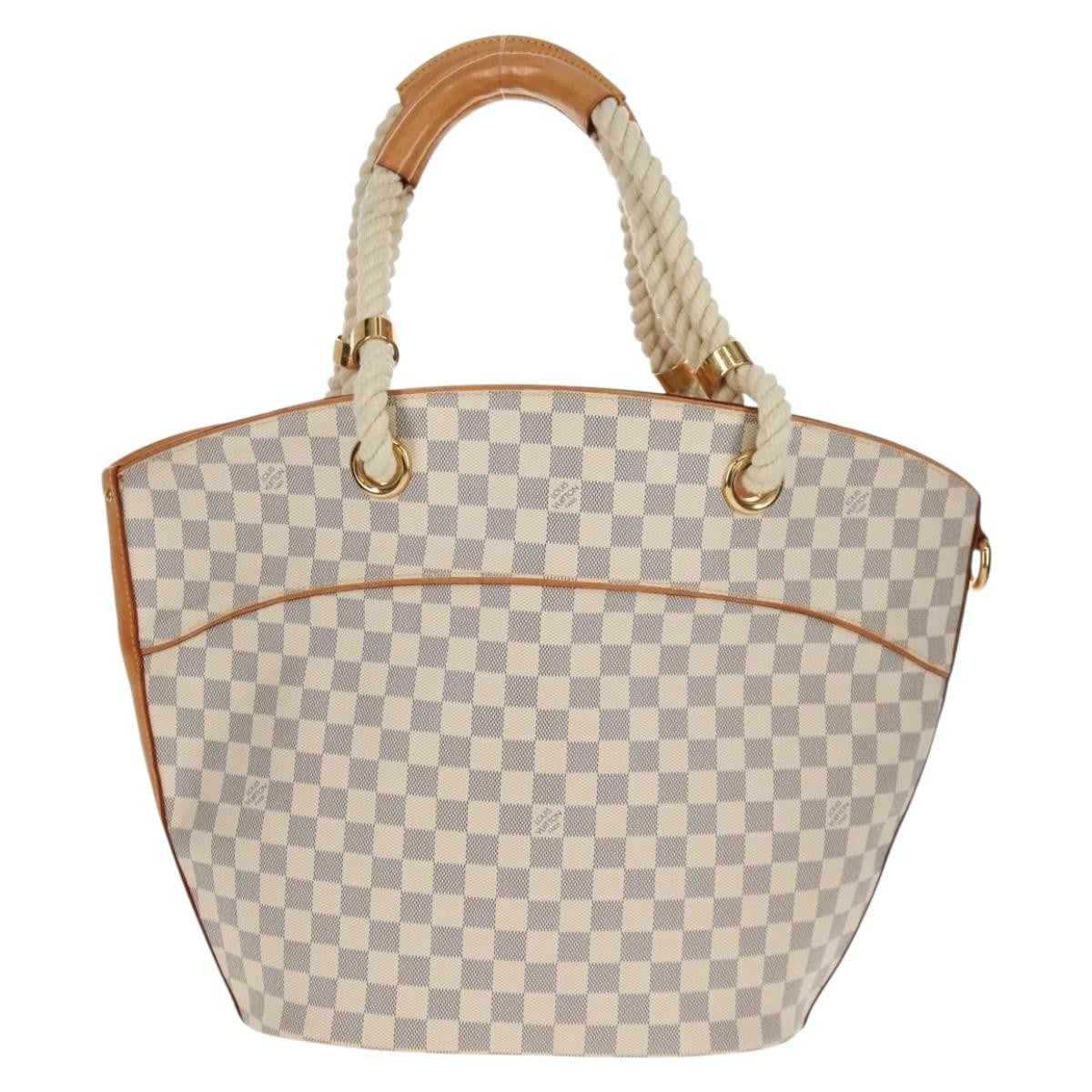 Louis Vuitton LOUIS VUITTON Damier Azur Pombronn PM Shoulder Bag N48057 LV Authentic 140201V