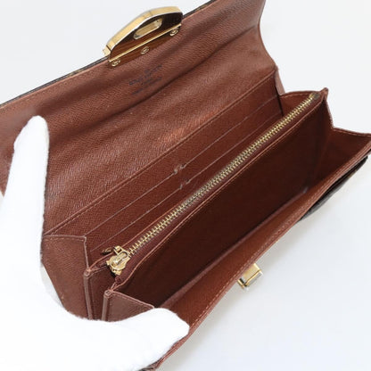 Louis Vuitton LOUIS VUITTON Monogram Etoile Portefeiulle Sarah Long Wallet M66556 Authentic 153672 Bag
