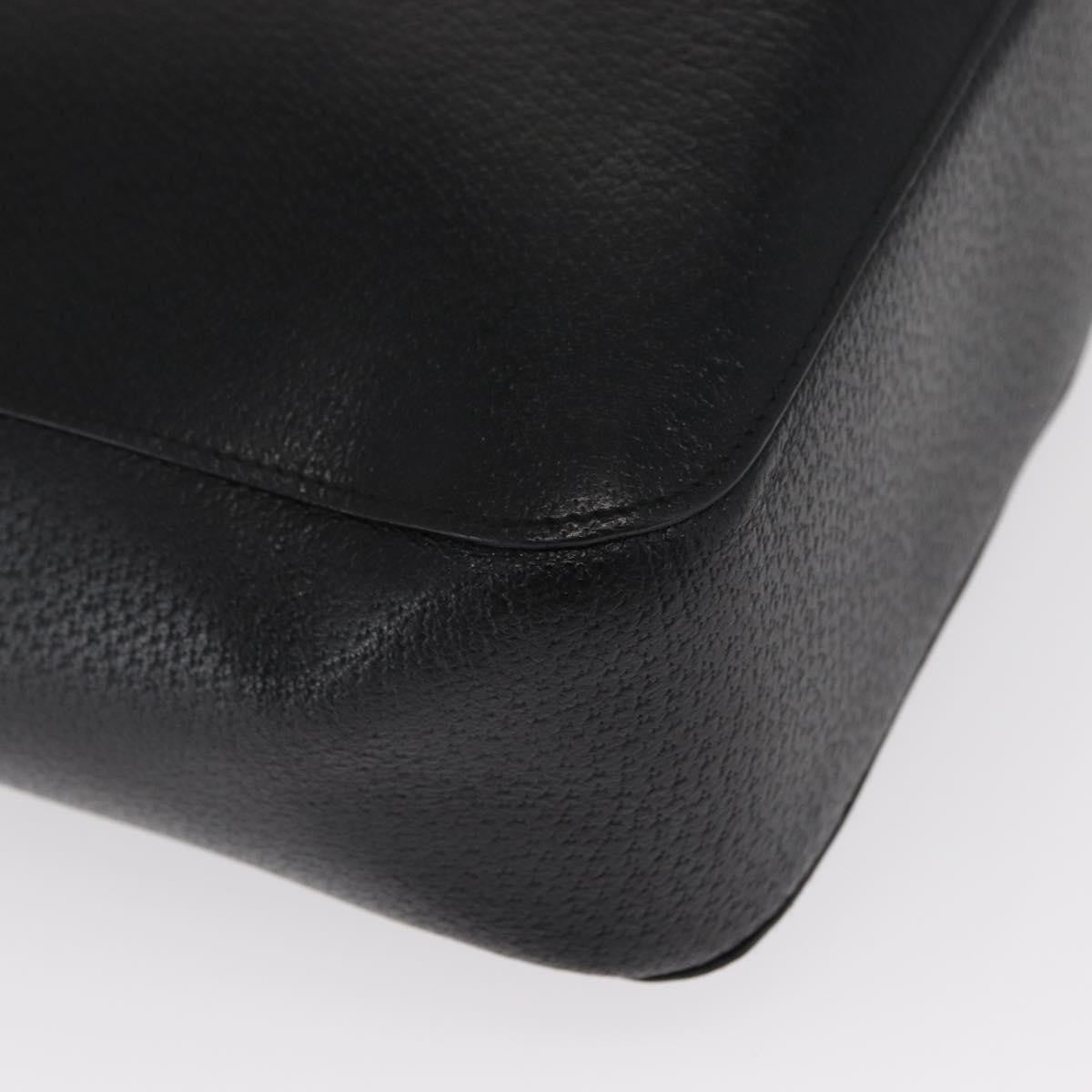 Gucci GUCCI Bamboo Tote Bag Leather Black 002 1059 Authentic 160597
