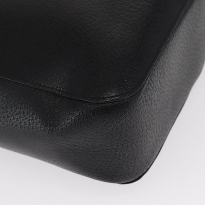 Gucci GUCCI Bamboo Tote Bag Leather Black 002 1059 Authentic 160597