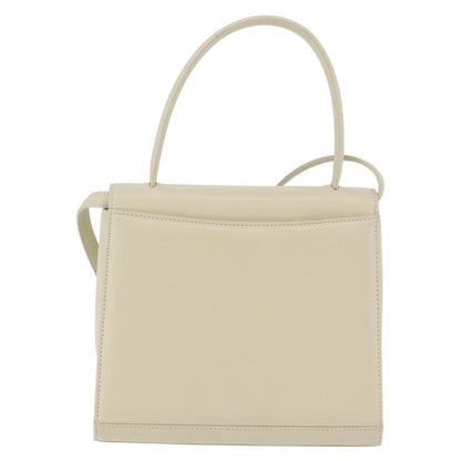 Givenchy GIVENCHY Hand Bag Leather 2way Beige Authentic 173803