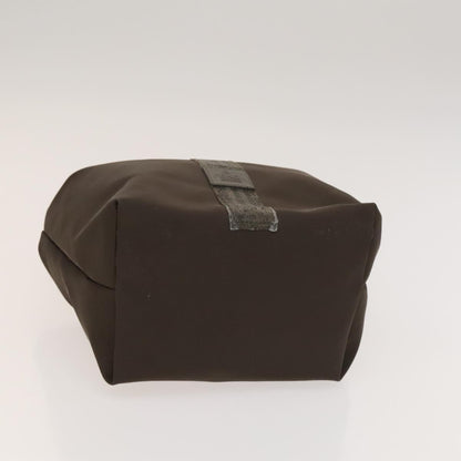 Fendi FENDI Pecan Hand Bag Nylon Canvas 2 Set Black Brown Authentic ti3350