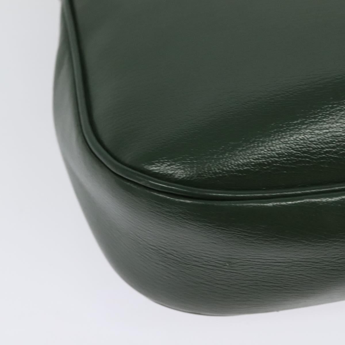 Loewe LOEWE Velazquez Hand Bag Leather 2way Green Gold Authentic ep10716