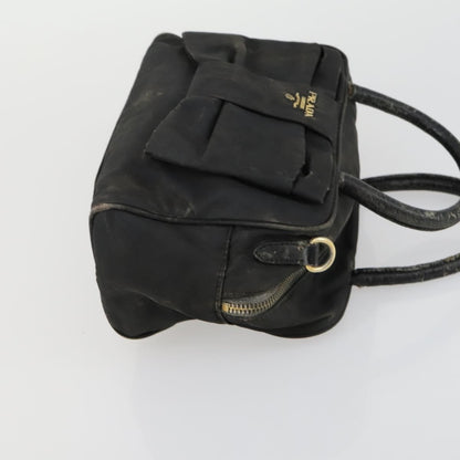 Prada PRADA Tote Bag Nylon 2 Set Black Beige Authentic 157078