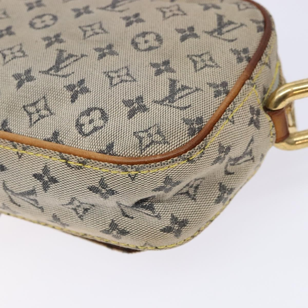 Louis Vuitton LOUIS VUITTON Monogram Mini Juliet MM Shoulder Bag Blue M92004 LV Authentic bs28619