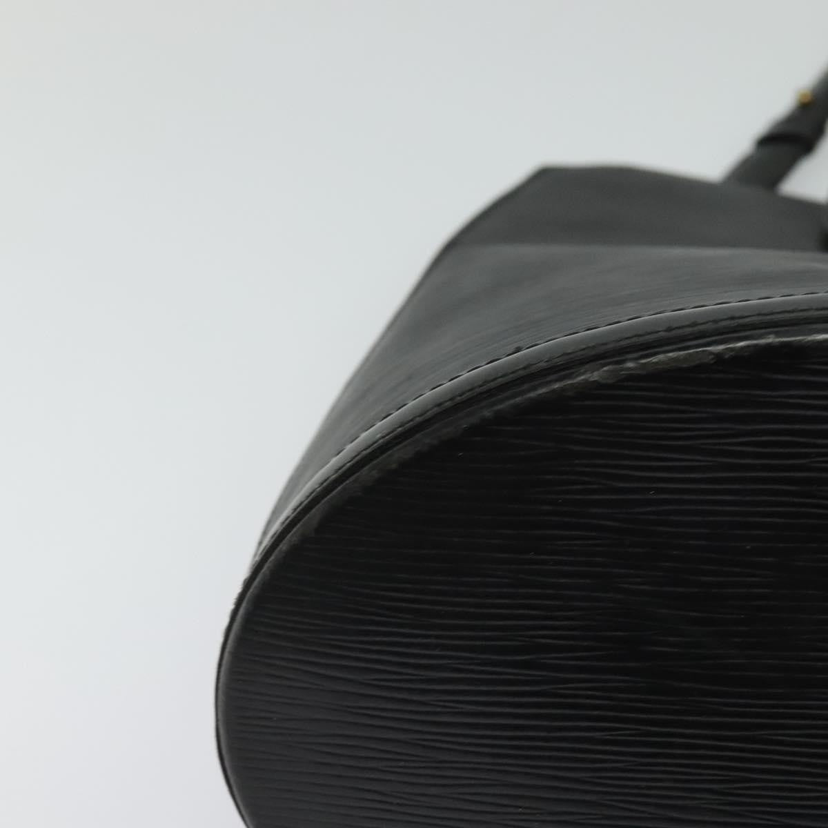 Louis Vuitton LOUIS VUITTON Epi Cluny Shoulder Bag Black M52252 LV Authentic bs24496