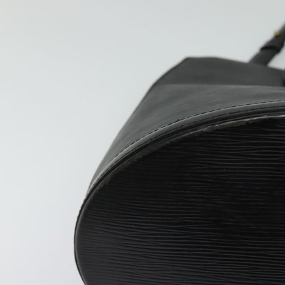 Louis Vuitton LOUIS VUITTON Epi Cluny Shoulder Bag Black M52252 LV Authentic bs24496