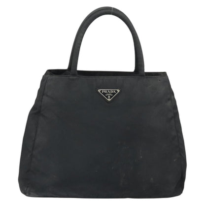 Prada PRADA Hand Bag Nylon Black Authentic 161789