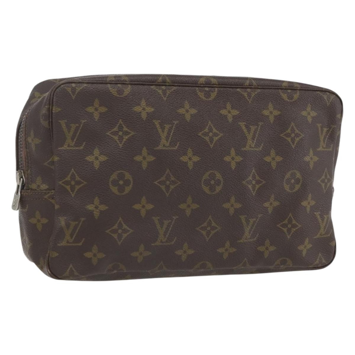 Louis Vuitton LOUIS VUITTON Monogram Trousse Toilette 28 Clutch Bag M47522 LV Authentic 164811