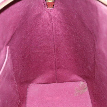 Louis Vuitton LOUIS VUITTON Monogram Vernis Avalon zip Hand Bag Amarante M91594 LV Authentic mr482