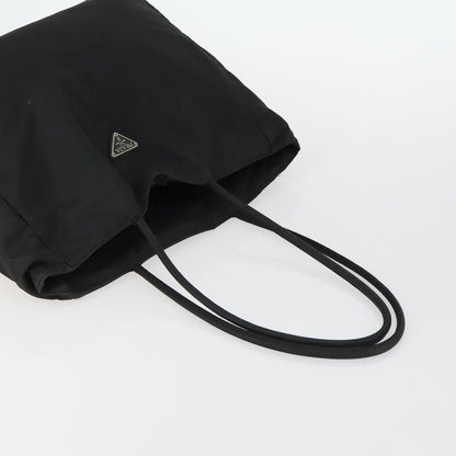 Prada PRADA Hand Bag Nylon 5 Set Khaki Black Authentic 160316