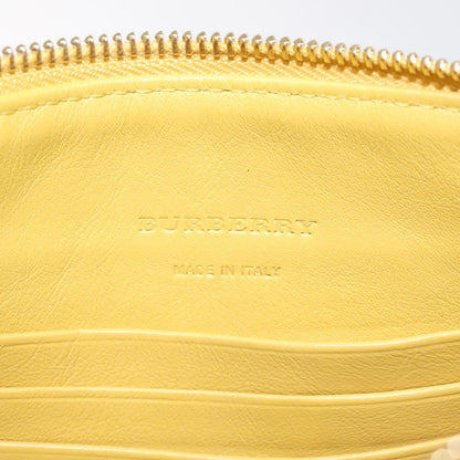 Burberry BURBERRY Nova Check Shoulder Bag Canvas Beige Gold Authentic 114865