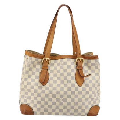 Louis Vuitton LOUIS VUITTON Damier Azur Hampstead MM Tote Bag N51206 LV Authentic ep14515