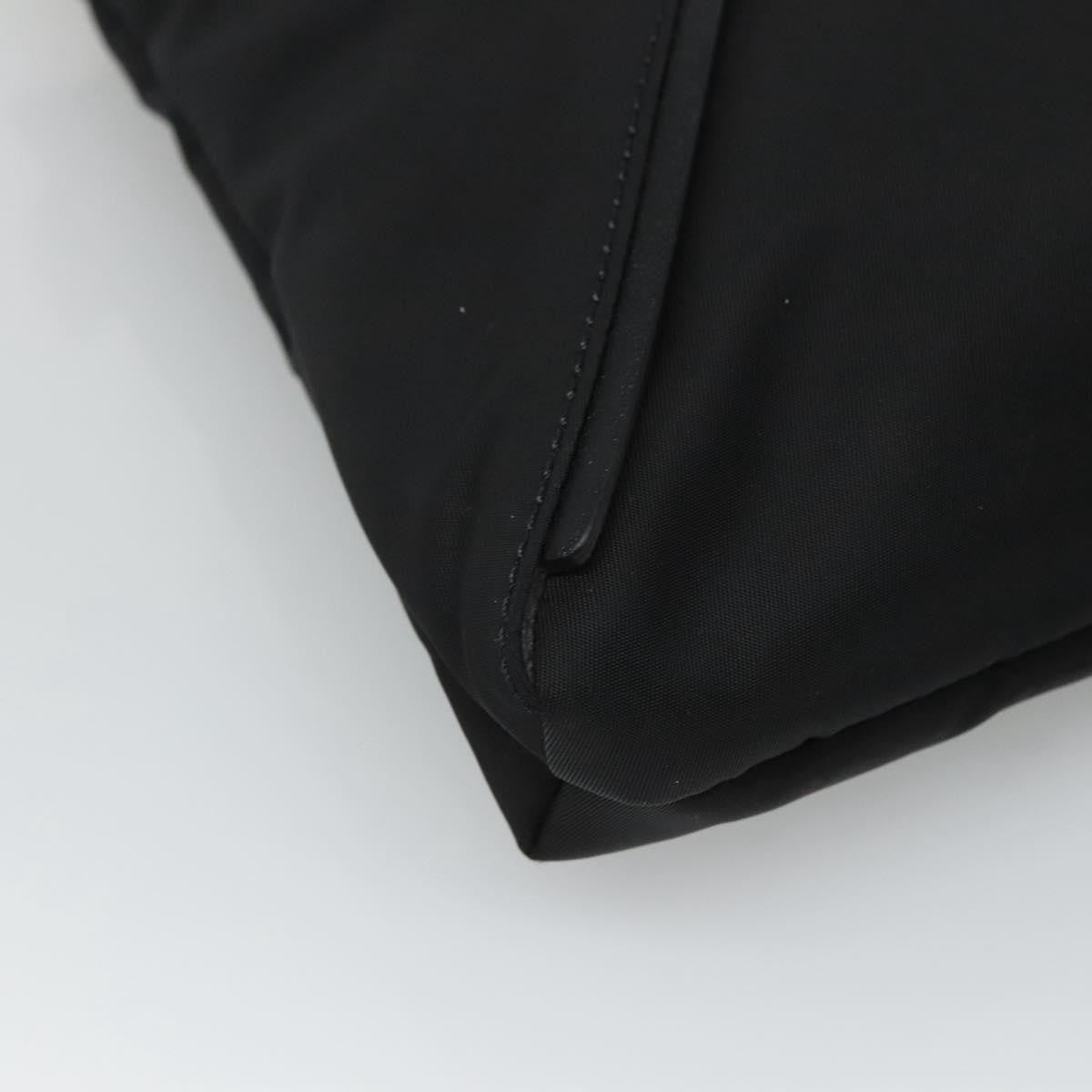 Givenchy GIVENCHY Shoulder Bag Nylon Black Silver Authentic bs23553