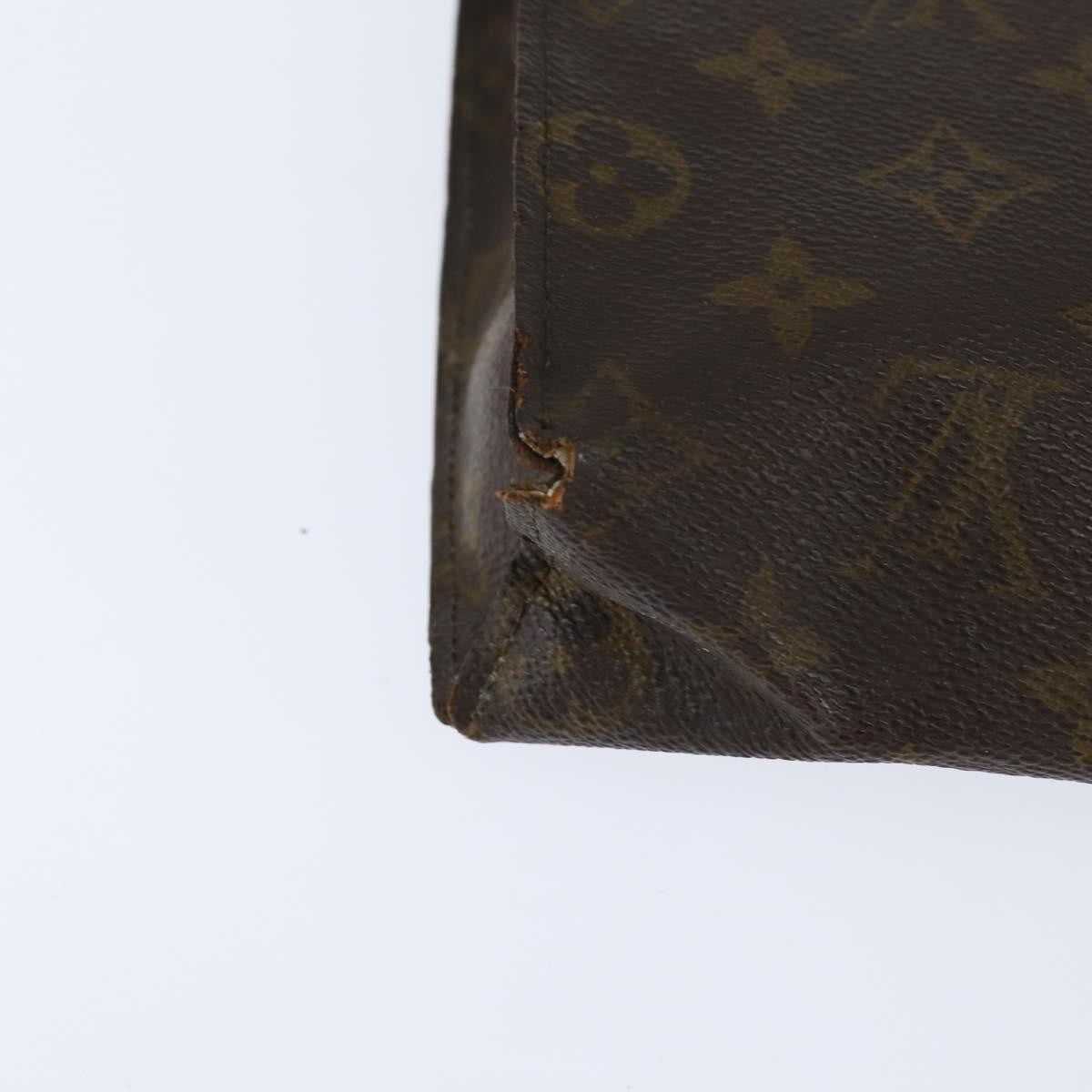 Burberrys Burberrys Louis Vuitton Monogram Clutch Bag PVC Vintage 3 Set Beige Authentic am9305