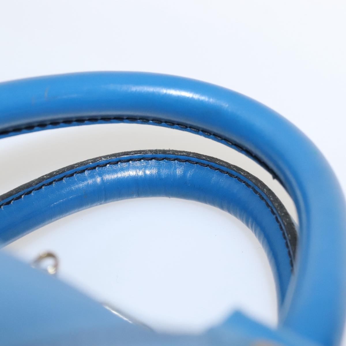 Louis Vuitton LOUIS VUITTON Epi Keepall 55 Boston Bag Toledo Blue M42955 LV Authentic EC290