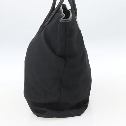 Gucci GUCCI Tote Bag Nylon Black Silver 002 2123 0455 Authentic gh1622