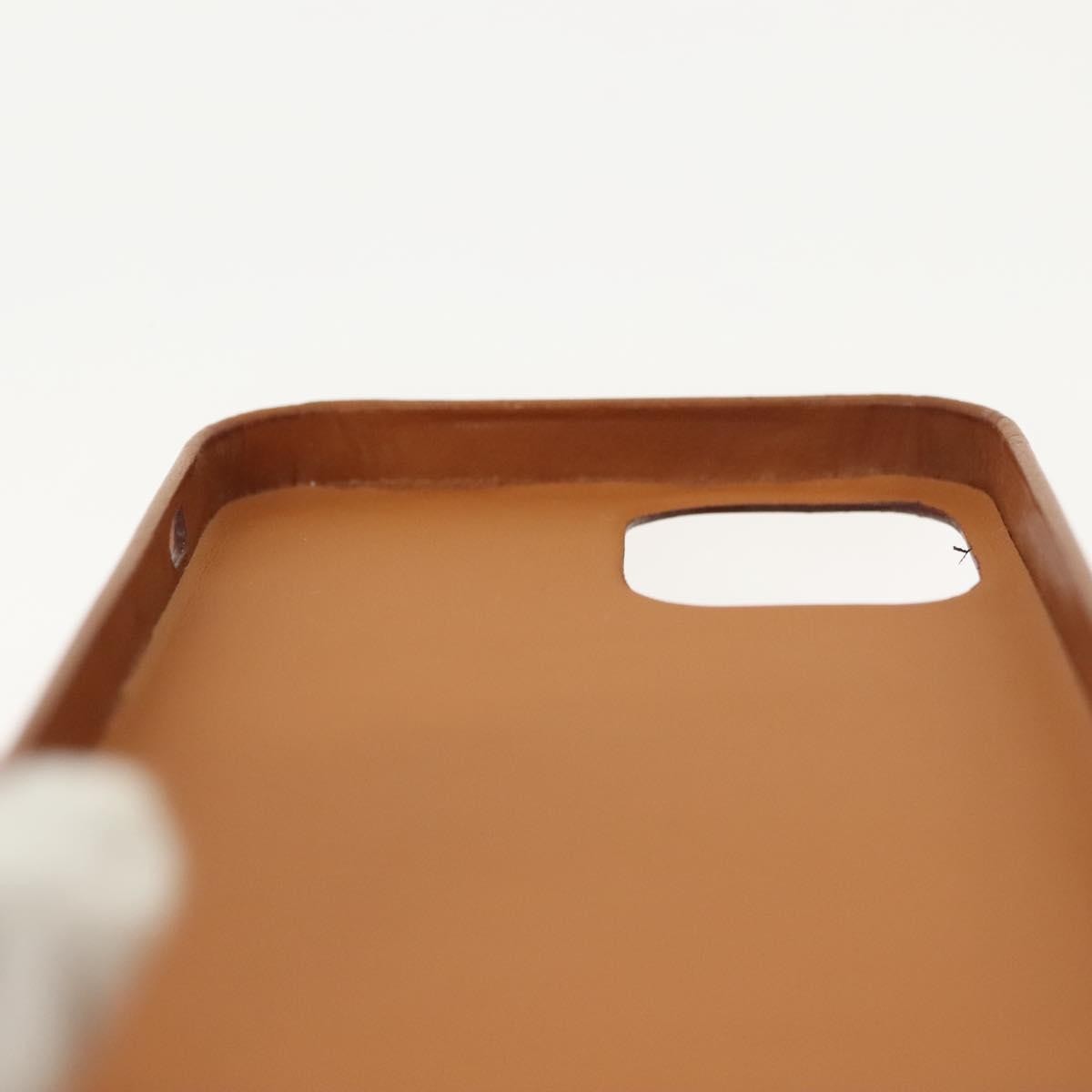 Hermès Hermès HERMES iPhone 12 & 12 Pro Case iPhone Case Leather Brown Authentic BA5561 Bag