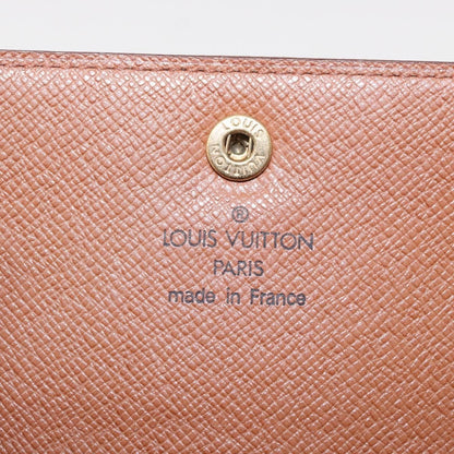 Louis Vuitton LOUIS VUITTON Monogram Porte Tresor Etui Papie Wallet M61202 LV Authentic bs31247 Bag
