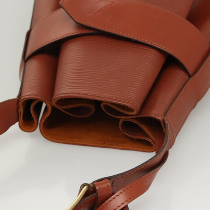 Louis Vuitton LOUIS VUITTON Epi Sac Depaule GM Shoulder Bag Brown M80193 LV Authentic 123400