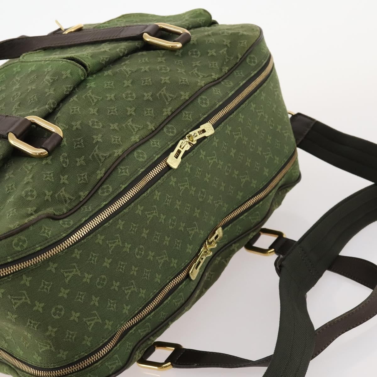 Louis Vuitton LOUIS VUITTON Monogram Mini Claudine Boston Bag TST Khaki M42332 LV Authentic 171769