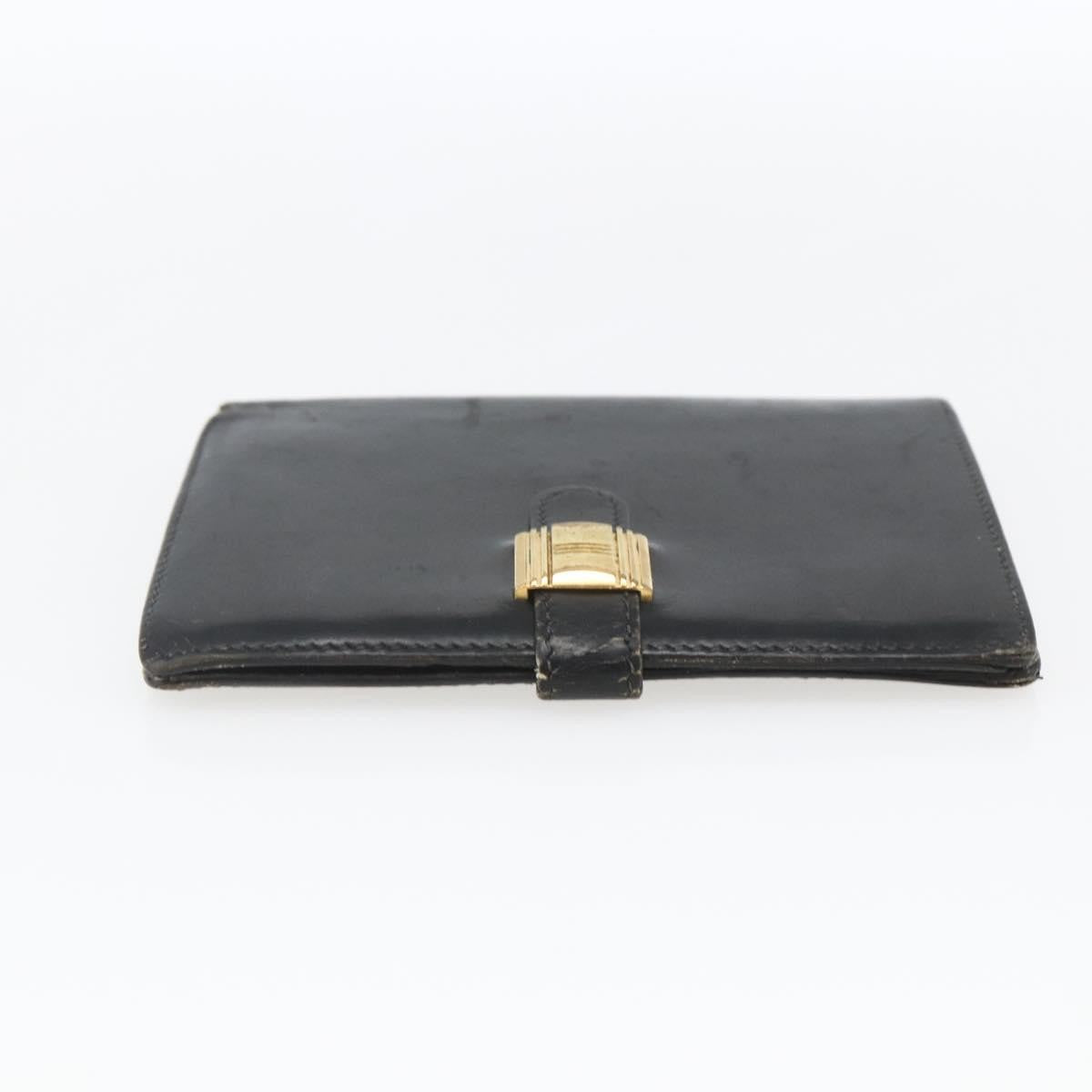 Hermès Hermès HERMES Saumur Diane Wallet Leather Black Authentic bs32957 Bag