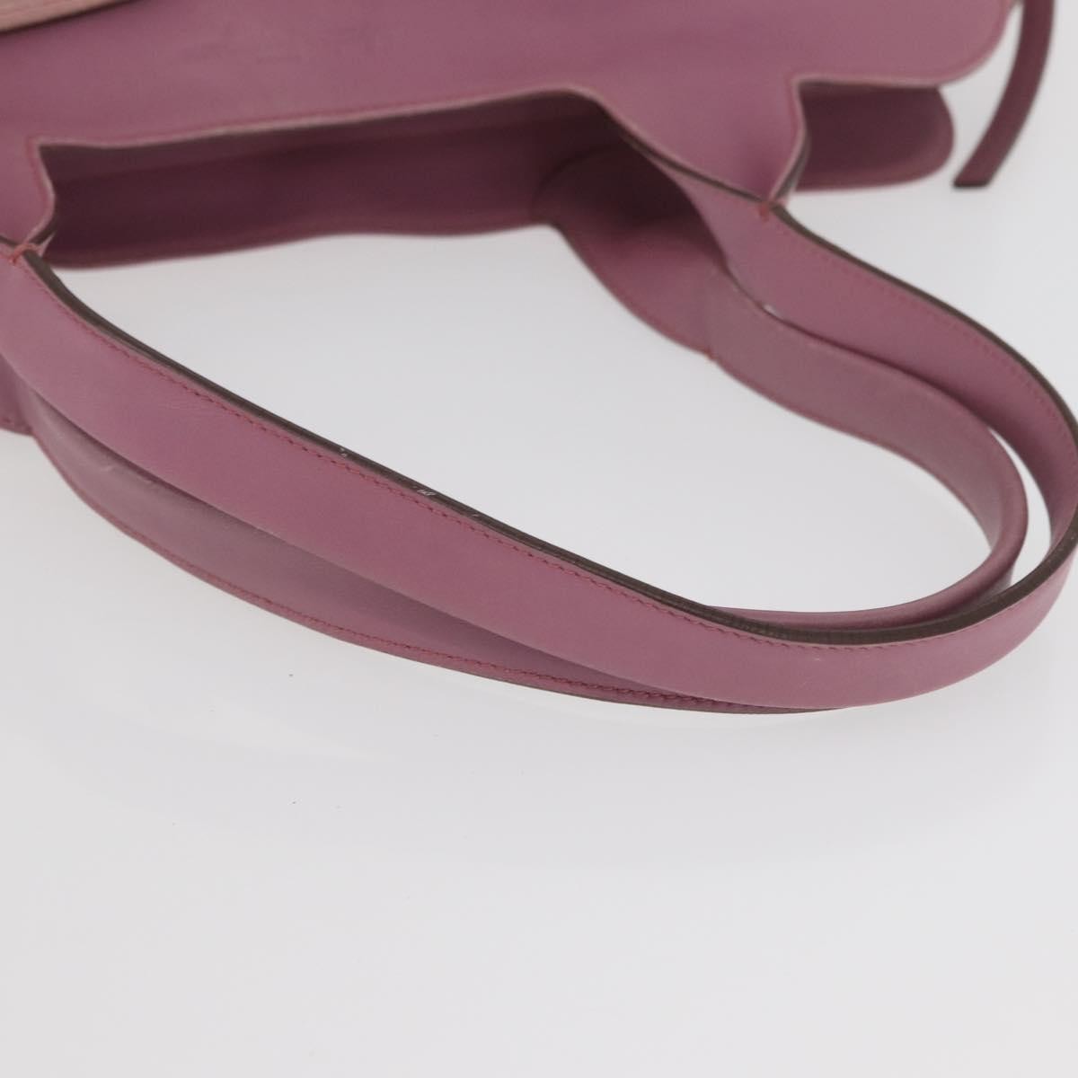 Salvatore Ferragamo Salvatore Ferragamo Gancini Tote Bag Leather Pink Silver Authentic BAZ427