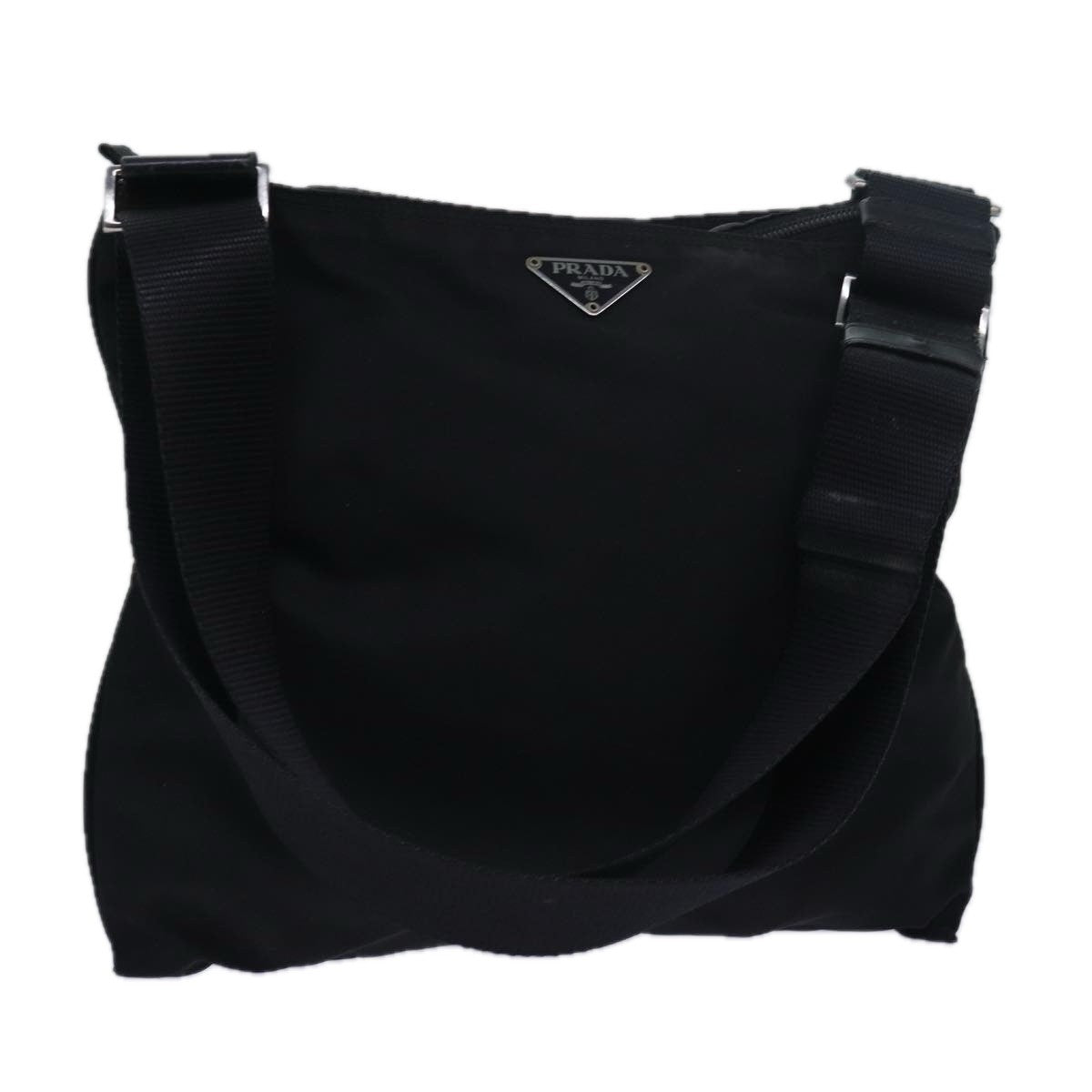Prada PRADA Shoulder Bag Nylon Black Authentic 79556