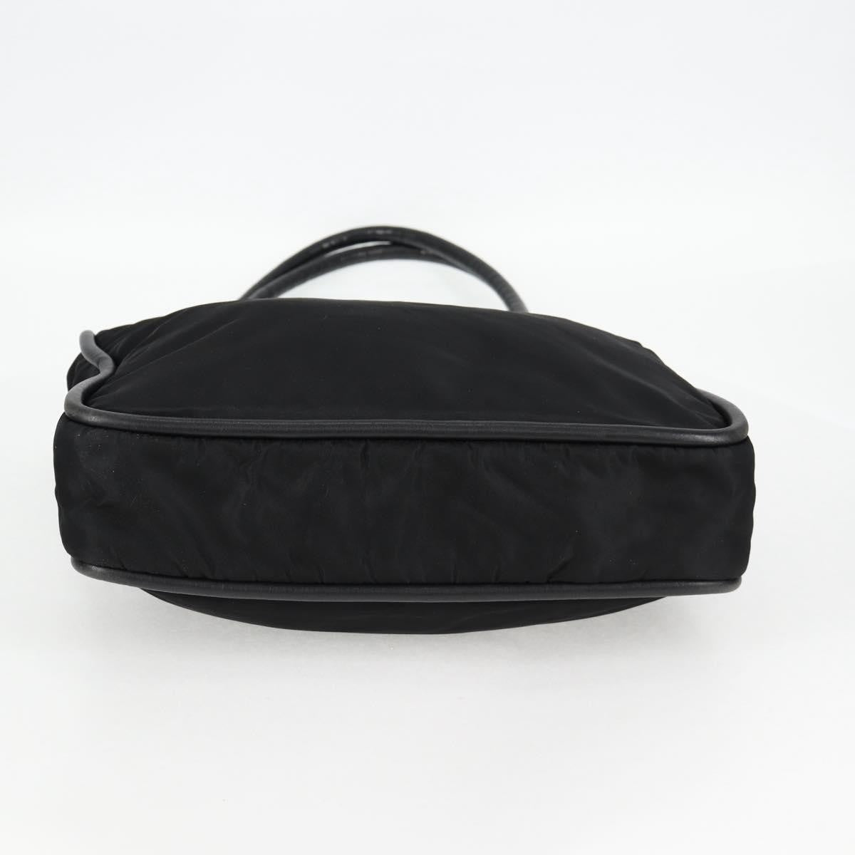 Celine CELINE Tote Bag Nylon Black Gold Authentic 136206