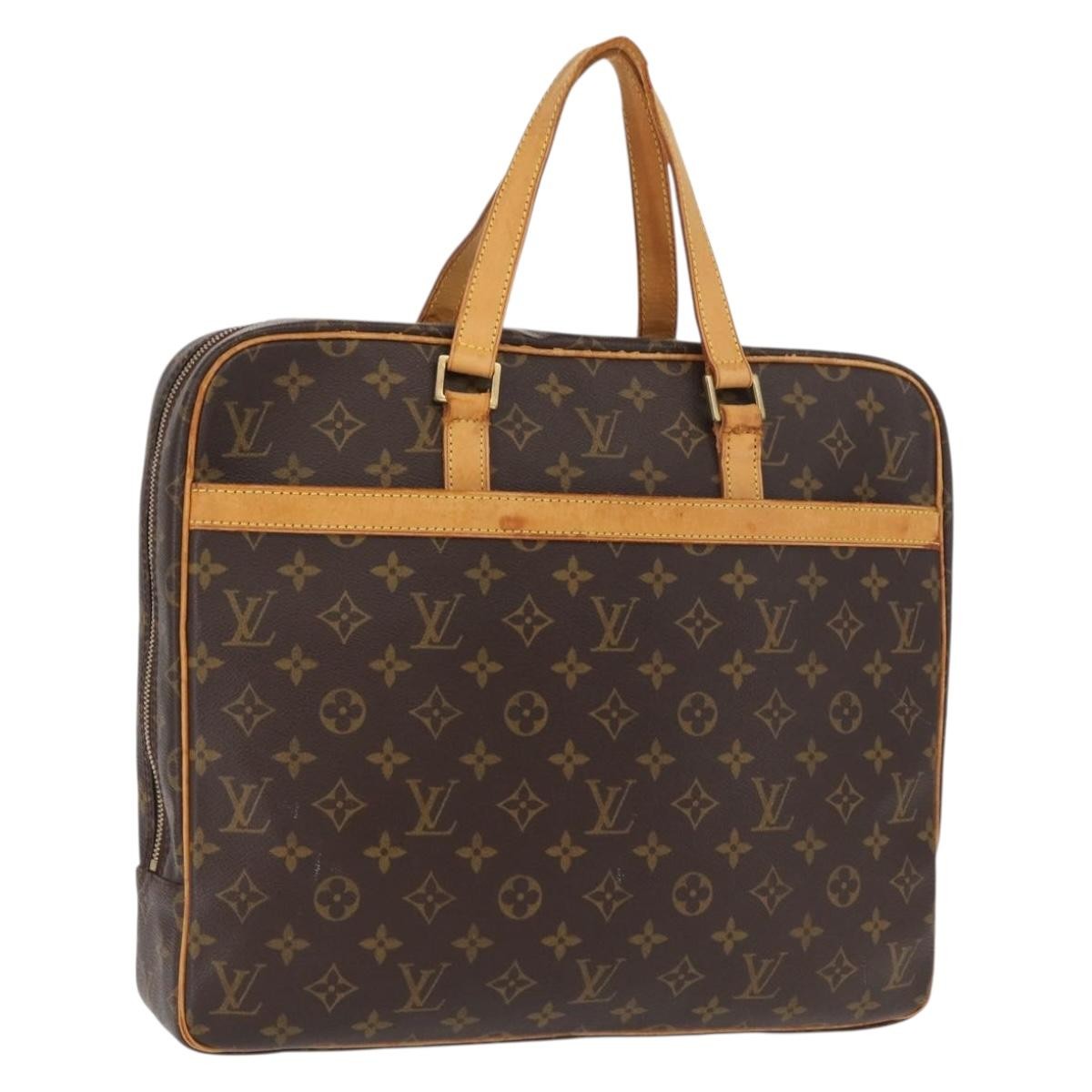 Louis Vuitton LOUIS VUITTON Monogram Porte Documents Pegas Hand Bag M53343 LV Authentic ka1757