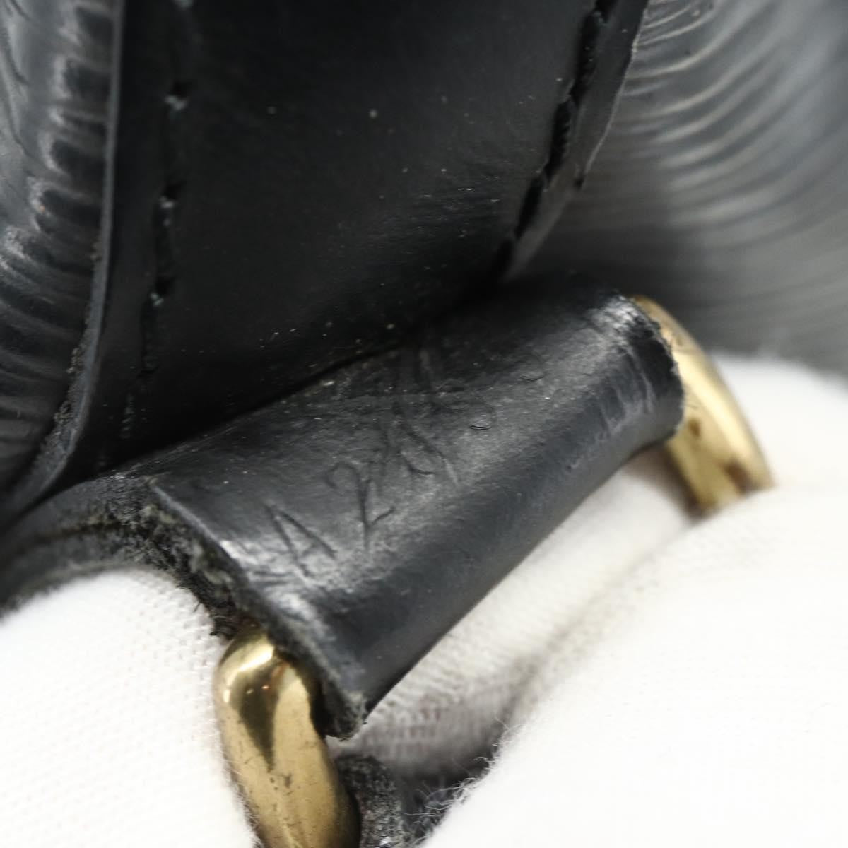 Louis Vuitton LOUIS VUITTON Epi Noe Shoulder Bag Black M44002 LV Authentic ka4110