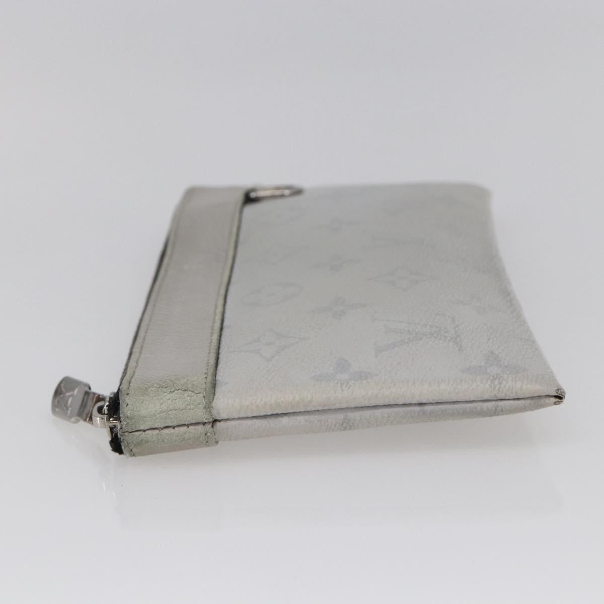 Louis Vuitton LOUIS VUITTON Monogram Taigarama Pochette Discovery PM Gray M30279 Authentic 147372 Bag